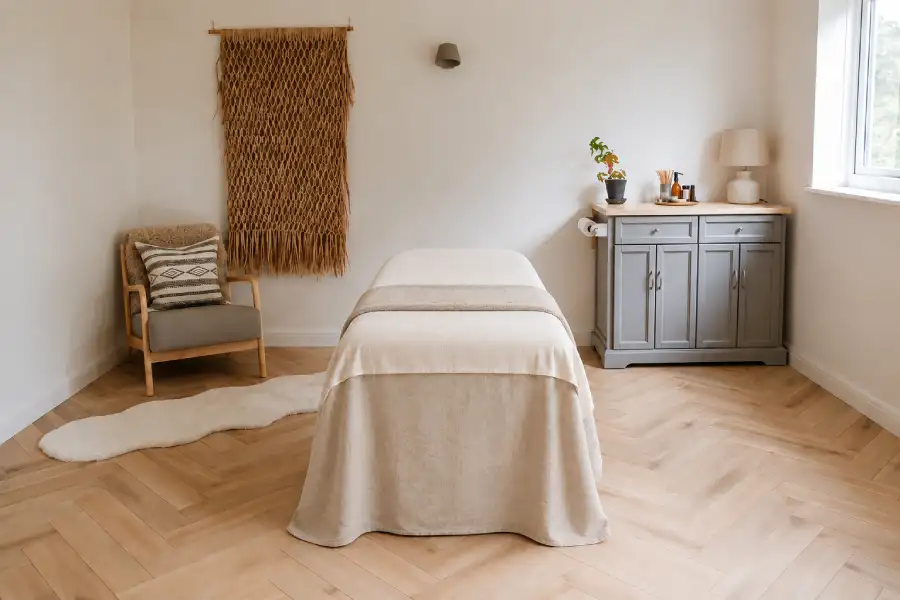 The BluVeda treatment room