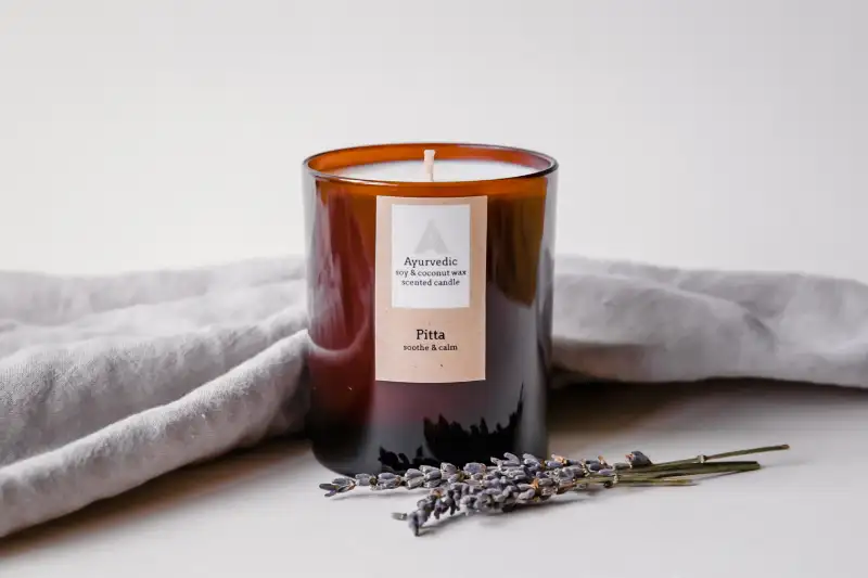 Pitta Ayurvedic candle