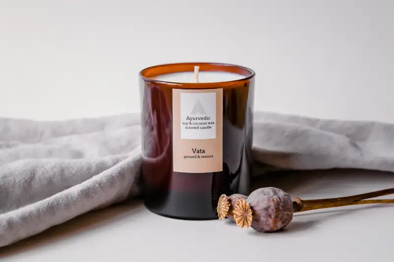 Vata Ayurvedic candle