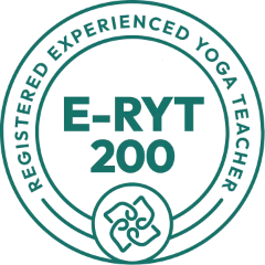 Yoga Alliance E-RYT 200, Registered Experienced Yoga Teacher