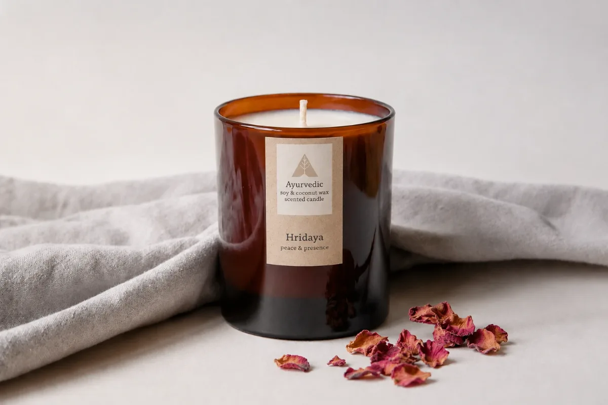 Hridaya Ayurvedic candle